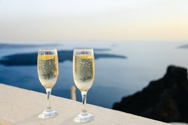 drinks with a view